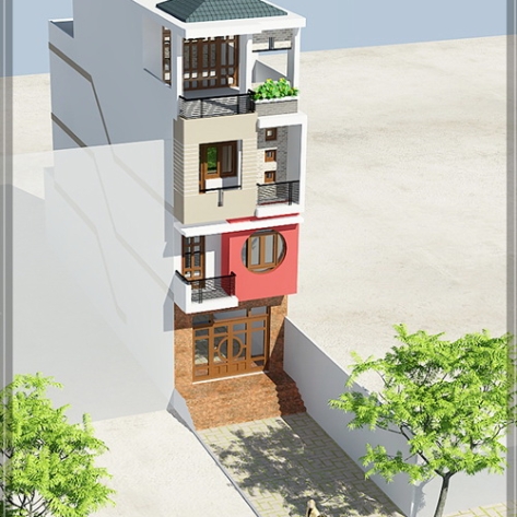 THIẾT KẾ NHÀ PHỐ HIỆN ĐẠI