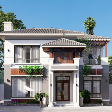 MẪU NHÀ MÁI NHẬT - 09