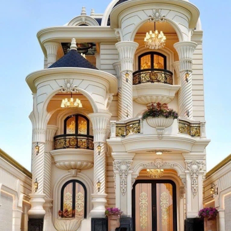 MẪU BIỆT THỰ TÂN CỔ ĐIỂN - 07