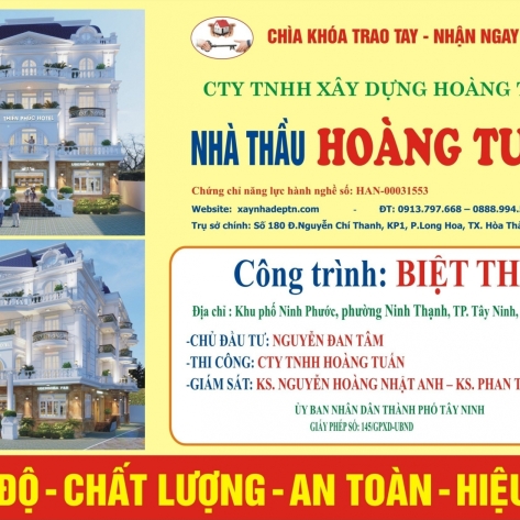 XÂY DỰNG BIỆT THỰ