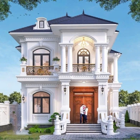 MẪU BIỆT THỰ TÂN CỔ ĐIỂN - 03