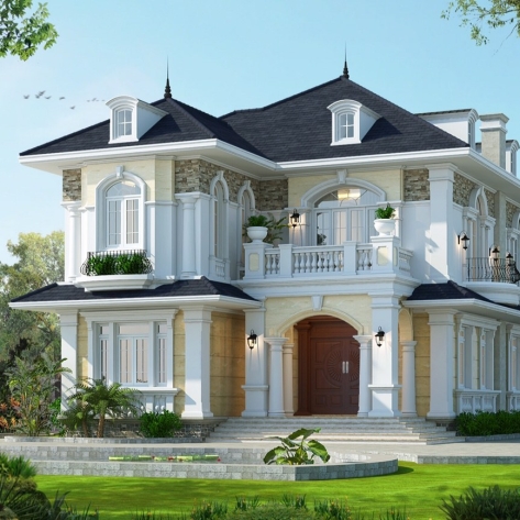 MẪU NHÀ MÁI THẢI - 04