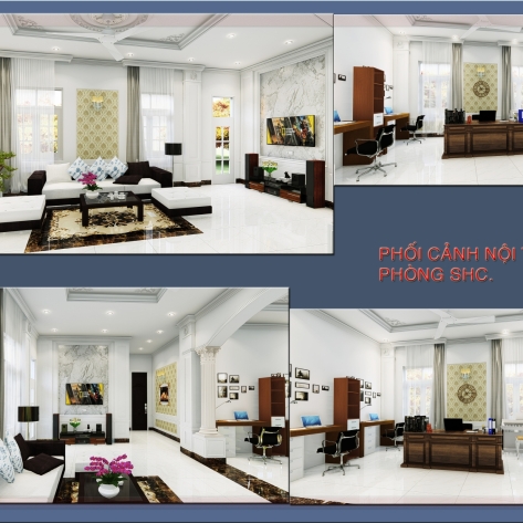 Nội thất phòng sinh hoạt chung