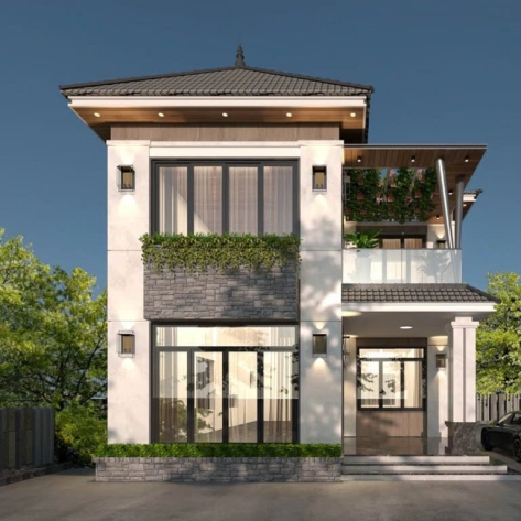 MẪU NHÀ MÁI NHẬT - 05