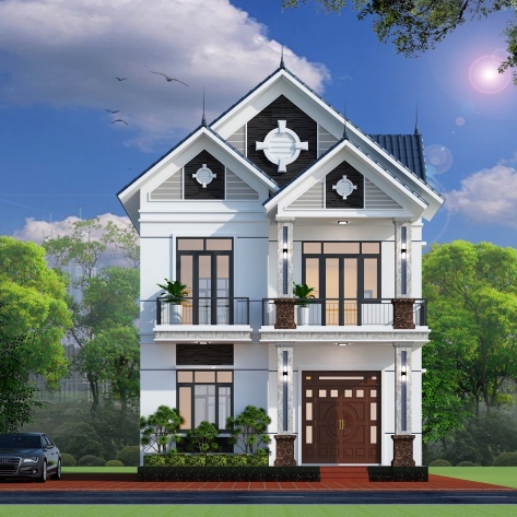 MẪU NHÀ MÁI THÁI - 07