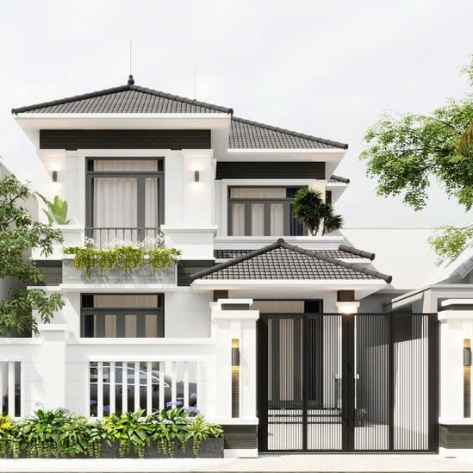 MẪU NHÀ MÁI NHẬT  - 07