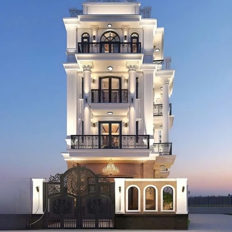 MẪU BIỆT THỰ TÂN CỔ ĐIỂN - 08