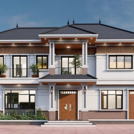 MẪU NHÀ MÁI NHẬT - 08