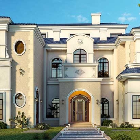 Đặc trưng của biệt thự phong cách Châu Âu