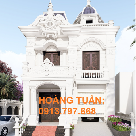 MẪU BIỆT THỰ TÂN CỔ ĐIỂN - 02