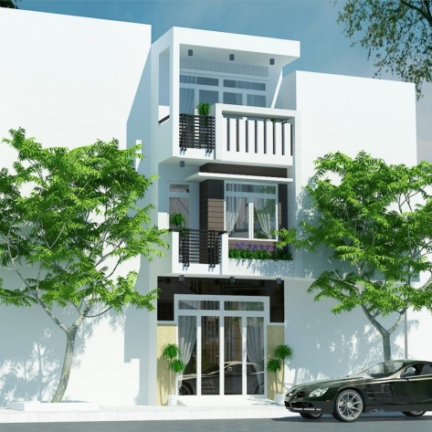 THIẾT KẾ NHÀ PHỐ 4X20