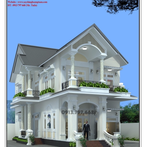 Thiết kế và thi công Biệt thự vườn - BT203