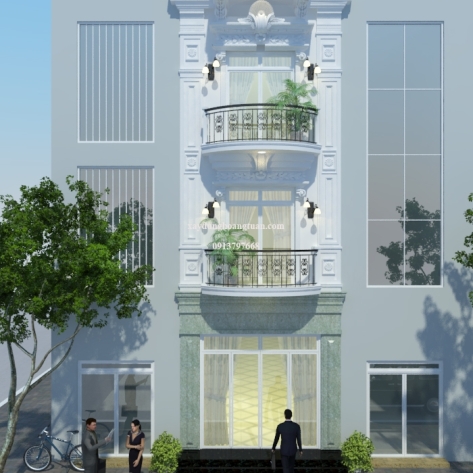 Nhà phố bán cổ điển NP - 185