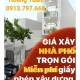 XÂY NHÀ PHỐ TRỌN GÓI 